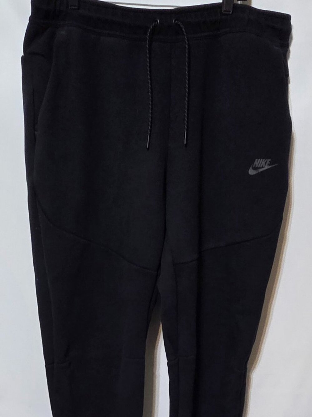 Nike Tech Fleece Joggers Mens XXL Tall Black CU4495-010 Tapered Sweatpants Gym